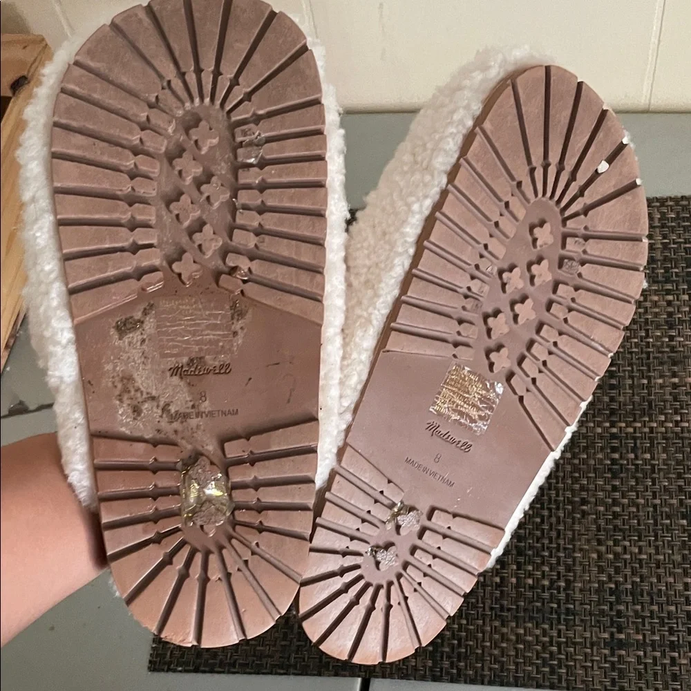 Madewell The Layne Clog Mule in Shearling - Picture 5 of 8